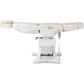  Fotel kosmetyczny do tatuażu masażu spa elektryczny CHIETI - ecru - zdj. dodatkowe 4