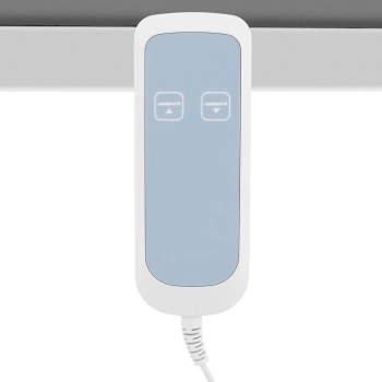  Łóżko stół kosmetyczny do masażu elektryczny 150 kg PESSAC - szary - zdj. dodatkowe 2