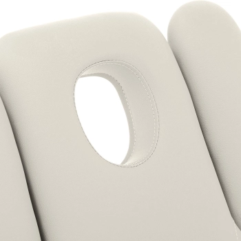  Łóżko stół kosmetyczny do masażu elektryczny 3 silniki 250 kg NANTES - beżowy - zdj. dodatkowe 3