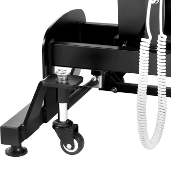  Łóżko stół kosmetyczny do masażu elektryczny 3 silniki 250 kg NANTES - bordowe - zdj. dodatkowe 5