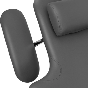  Łóżko stół kosmetyczny do masażu elektryczny 3 silniki 250 kg NANTES - szare - zdj. dodatkowe 4