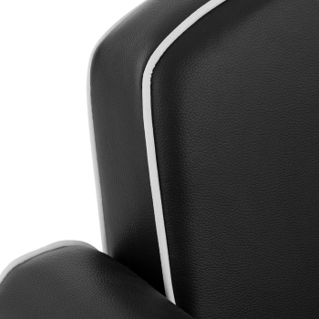  Fotel fryzjerski barberski kosmetyczny z podnóżkiem Physa TRING - czarny - zdj. dodatkowe 4