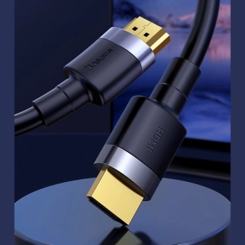 Kabel przewód HDMI 2.0 4K 60 Hz 3D 18 Gbps 2 m czarny - zdj. dodatkowe 6