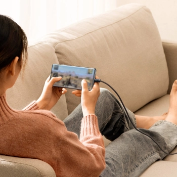  Dynamic Series kabel USB USB-C 100W 1m szary - zdj. dodatkowe 9