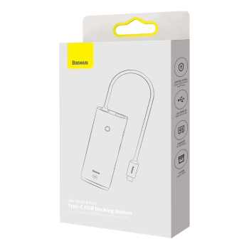 Lite Series wielofunkcyjny HUB USB-C 2 x USB 3.0 USB-C HDMI 1.4 SD-TF czarny - zdj. dodatkowe 4
