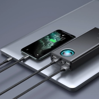  Amblight powerbank 65W 30000mAh Overseas Edition czarny - zdj. dodatkowe 6