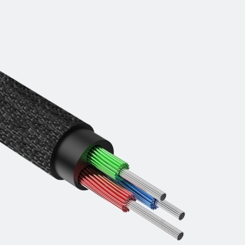  Yiven M30 przewód kabel audio stereo AUX 3.5 mm męski mini jack 1m srebrno-czarny - zdj. dodatkowe 10