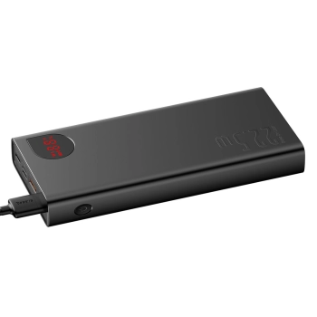  Adaman powerbank z szybkim ładowaniem 20000mAh 22.5W kabel USB-C 0.3m czarny - zdj. dodatkowe 3