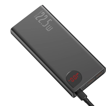  Adaman powerbank z szybkim ładowaniem 20000mAh 22.5W kabel USB-C 0.3m czarny - zdj. dodatkowe 5