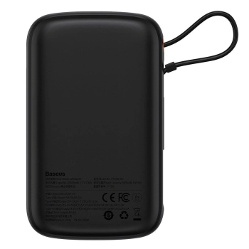  Powerbank z szybkim ładowaniem 10000mAh 22.5W QC-PD-SCP-FCP kabel USB-C czarny - zdj. dodatkowe 2