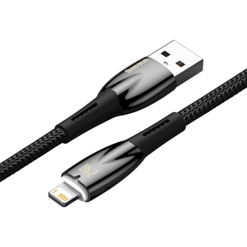  Glimmer Series kabel USB-A Iphone Lightning 480Mb-s 2.4A 2m czarny - zdj. dodatkowe 3