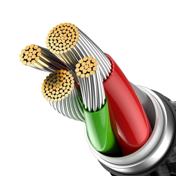  Glimmer Series kabel USB-A Iphone Lightning 480Mb-s 2.4A 2m czarny - zdj. dodatkowe 5