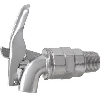  Metalowy zawór kurek kranik do beczki 3/4'' - zdj. dodatkowe 3
