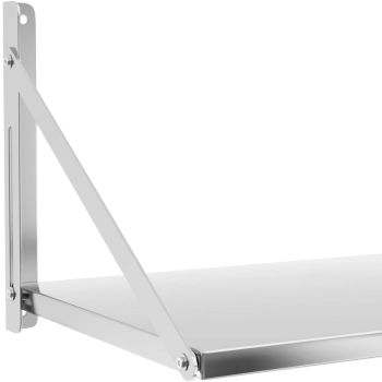  Półka ścienna gastronomiczna składana ze stali nierdzewnej do 40 kg 60 x 45 cm - zdj. dodatkowe 2