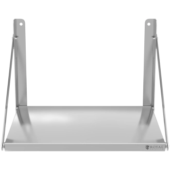  Półka ścienna gastronomiczna składana ze stali nierdzewnej do 40 kg 60 x 45 cm - zdj. dodatkowe 5