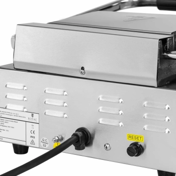  Grill kontaktowy elektryczny ryflowany 23 x 22 cm 1800 W - zdj. dodatkowe 3