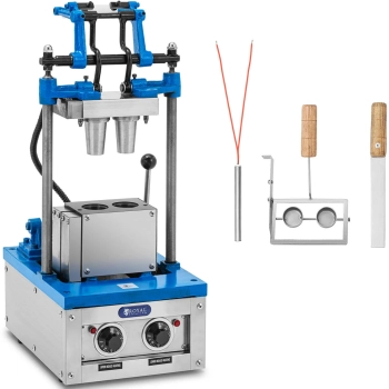 Waflownica maszyna do wypieku wafli rożków na lody 50 - 60 wafli / godz. 55 x 70 mm - zdj. dodatkowe 1