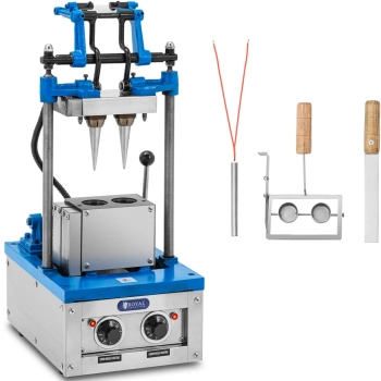  Waflownica maszyna do wypieku wafli rożków na lody 50 - 60 wafli / godz. 47 x 112 mm - zdj. dodatkowe 1