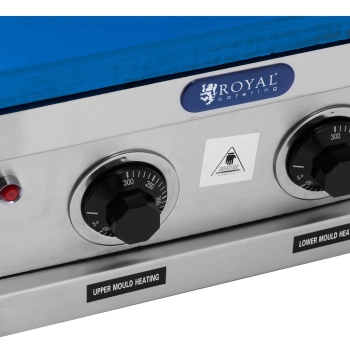  Waflownica maszyna do wypieku wafli rożków na lody 100-120 wafli / godz. 74 x 124 mm - zdj. dodatkowe 3