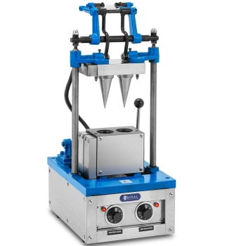  Waflownica maszyna do wypieku wafli rożków do lodów 2100 W 50-60 szt./godz. - zdj. dodatkowe 1