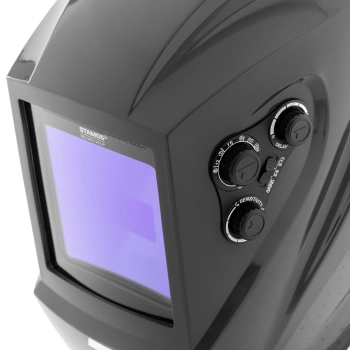  Maska przyłbica spawalnicza automatyczna z kolorowym polem COLOUR GLASS X-100B - zdj. dodatkowe 2