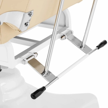  Fotel kosmetyczny do tatuażu masażu spa BERGAMO - beżowy - zdj. dodatkowe 2