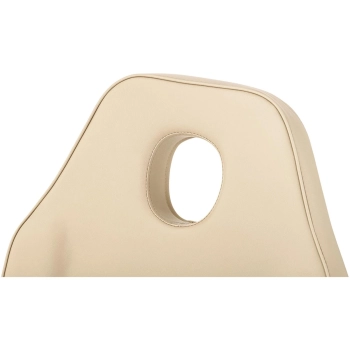  Fotel kosmetyczny do tatuażu masażu spa BERGAMO - beżowy - zdj. dodatkowe 6