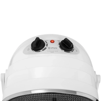 Suszarka do włosów hełmowa fryzjerska stojąca na kółkach 1100 W biała - zdj. dodatkowe 2