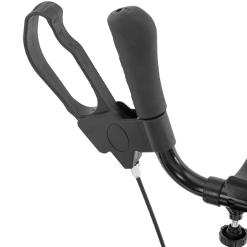  Balkonik chodzik czterokołowy składany dla seniora z siedziskiem i torbą do 136kg - zdj. dodatkowe 3