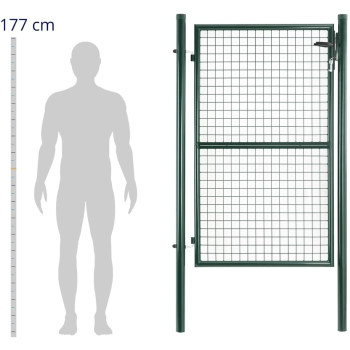  Brama furtka wejściowa ogrodowa ze stali 107.5 x 196 cm - zdj. dodatkowe 2