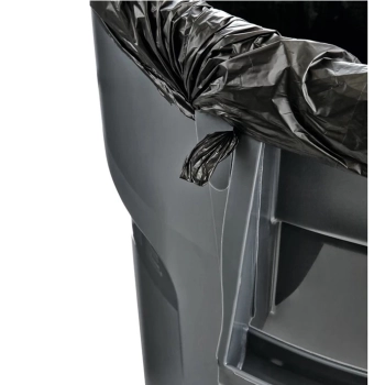  Pojemnik kubeł przemysłowy na odpady i do żywności BRUTE Round 166L - czerwony - zdj. dodatkowe 2