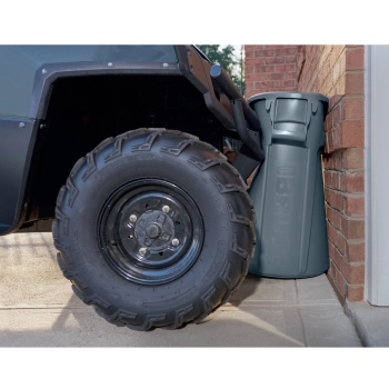  Pojemnik kubeł przemysłowy na odpady i do żywności BRUTE Round 166L - czerwony - zdj. dodatkowe 4