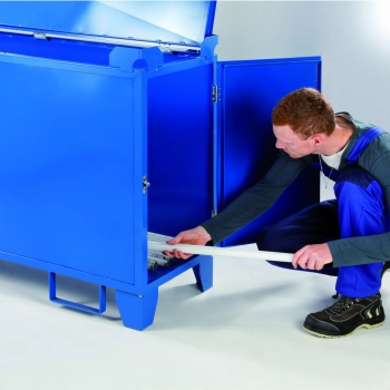  Kontener pojemnik na zużyte świetlówki atesty ADR RID IMDG 640L - zdj. dodatkowe 3