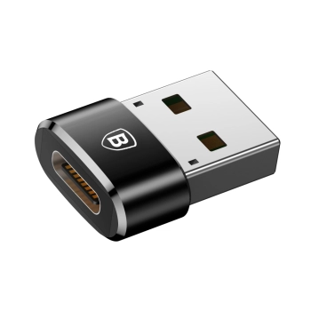  Mała przejściówka adapter wtyczka ze złącza USB-C na USB - czarny - zdj. dodatkowe 2