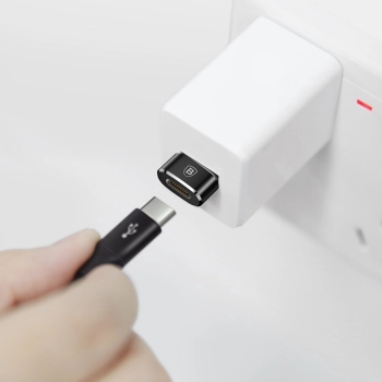  Mała przejściówka adapter wtyczka ze złącza USB-C na USB - czarny - zdj. dodatkowe 7