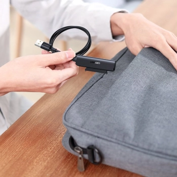  Adapter przejściówka dysku HDD SSD 2.5'' SATA III 3.0 na USB-C - czarny - zdj. dodatkowe 10