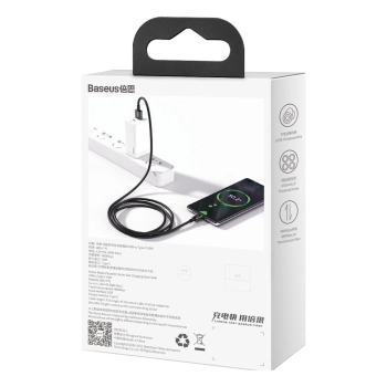  Kabel przewód Superior do Huawei USB - USB-C 11V / 6A SuperCharge 1m - czarny - zdj. dodatkowe 5
