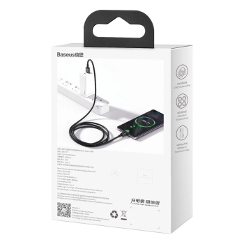 Kabel przewód Superior do Huawei USB - USB-C 11V / 6A SuperCharge 2m - czarny - zdj. dodatkowe 5