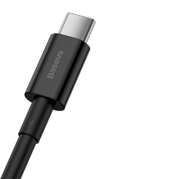  Kabel przewód Superior do Huawei USB - USB-C 11V / 6A SuperCharge 2m - czarny - zdj. dodatkowe 6
