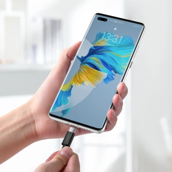  Kabel przewód Superior do Huawei USB - USB-C 11V / 6A SuperCharge 2m - czarny - zdj. dodatkowe 8