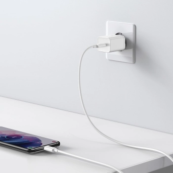  Super szybka ładowarka USB-C 25W Power Delivery Quick Charge - biały - zdj. dodatkowe 9