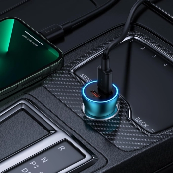  Ładowarka samochodowa Golden Contactor Pro 2x USB-C 40W - niebieski - zdj. dodatkowe 9