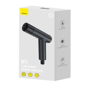  Pistolet myjka do samochodu auta Baseus GF3 - ciemnoszara - zdj. dodatkowe 4