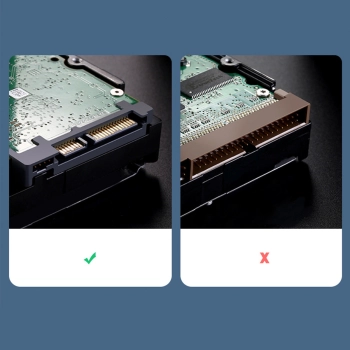  Kabel Adapter do dysku HDD i SSD SATA 2.5'' / 3.5'' USB 3.0 do 12TB - czarny - zdj. dodatkowe 1