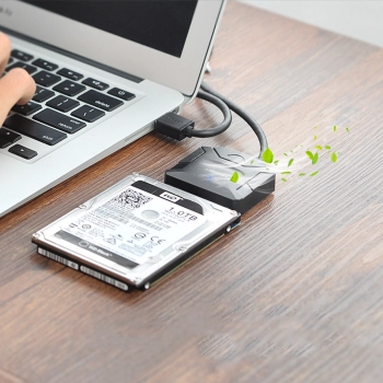  Kabel Adapter do dysku HDD i SSD SATA 2.5'' / 3.5'' USB 3.0 do 4TB - czarny - zdj. dodatkowe 4