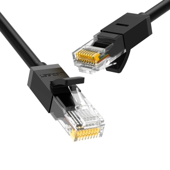  Kabel sieciowy patchcord LAN Ethernet U/UTP Cat. 6 1000Mb/s 8m - czarny - zdj. dodatkowe 1