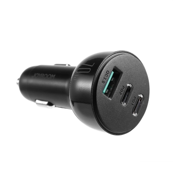  Ładowarka samochodowa do zapalniczki 3 porty USB i 2x USB-C 70W - czarna - zdj. dodatkowe 3