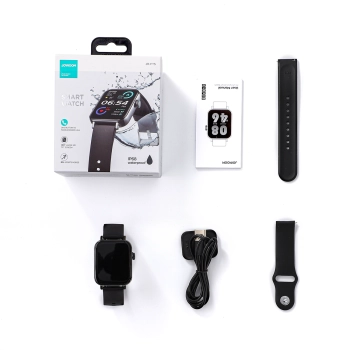  Smartwatch JR-FT5 Fit-Life Series z funkcją odbierania połączeń - czarny - zdj. dodatkowe 2
