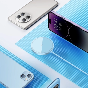  Simple Mini3 ładowarka magnetyczna indukcyjna MagSafe Qi 15W - niebieska - zdj. dodatkowe 9