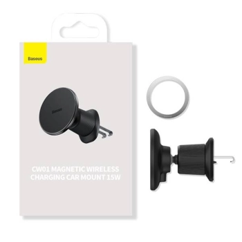  Ładowarka indukcyjna do samochodu na nawiew MagSafe 15W USB-C 25W - czarna - zdj. dodatkowe 10